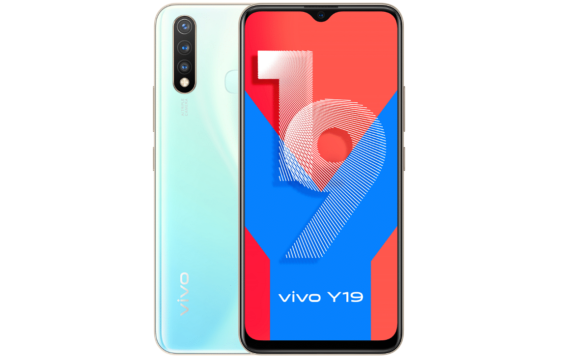 Vivo Y19 series Sprint White colour variant (Picture Credit: Vivo India)