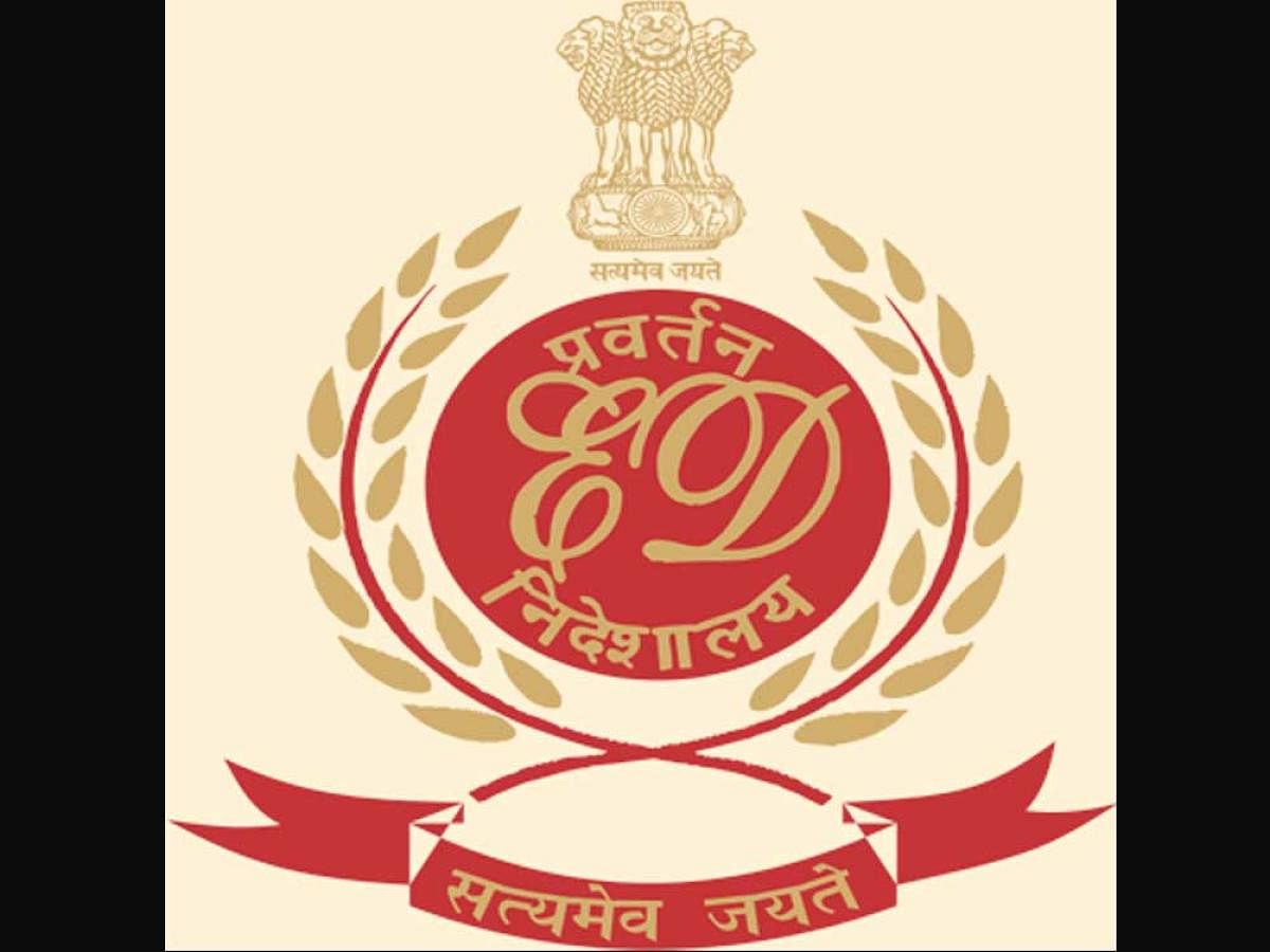 The Logo of Directorate of Enforcement. (DH photo)