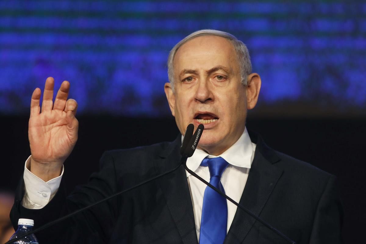 Israeli Prime Minister Benjamin Netanyahu. Representative Image. (AFP Photo)