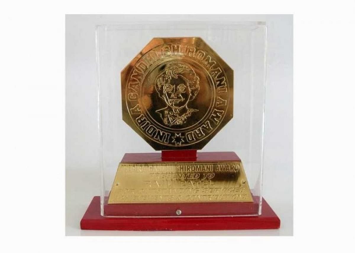 Indira Gandhi Peace Prize.(DH photo)