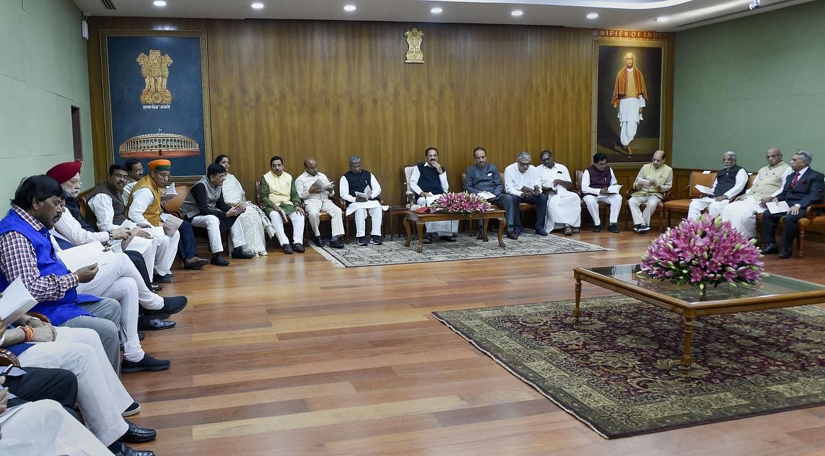 Rajya Sabha Meeting. Representative Image. (PTI Photo)