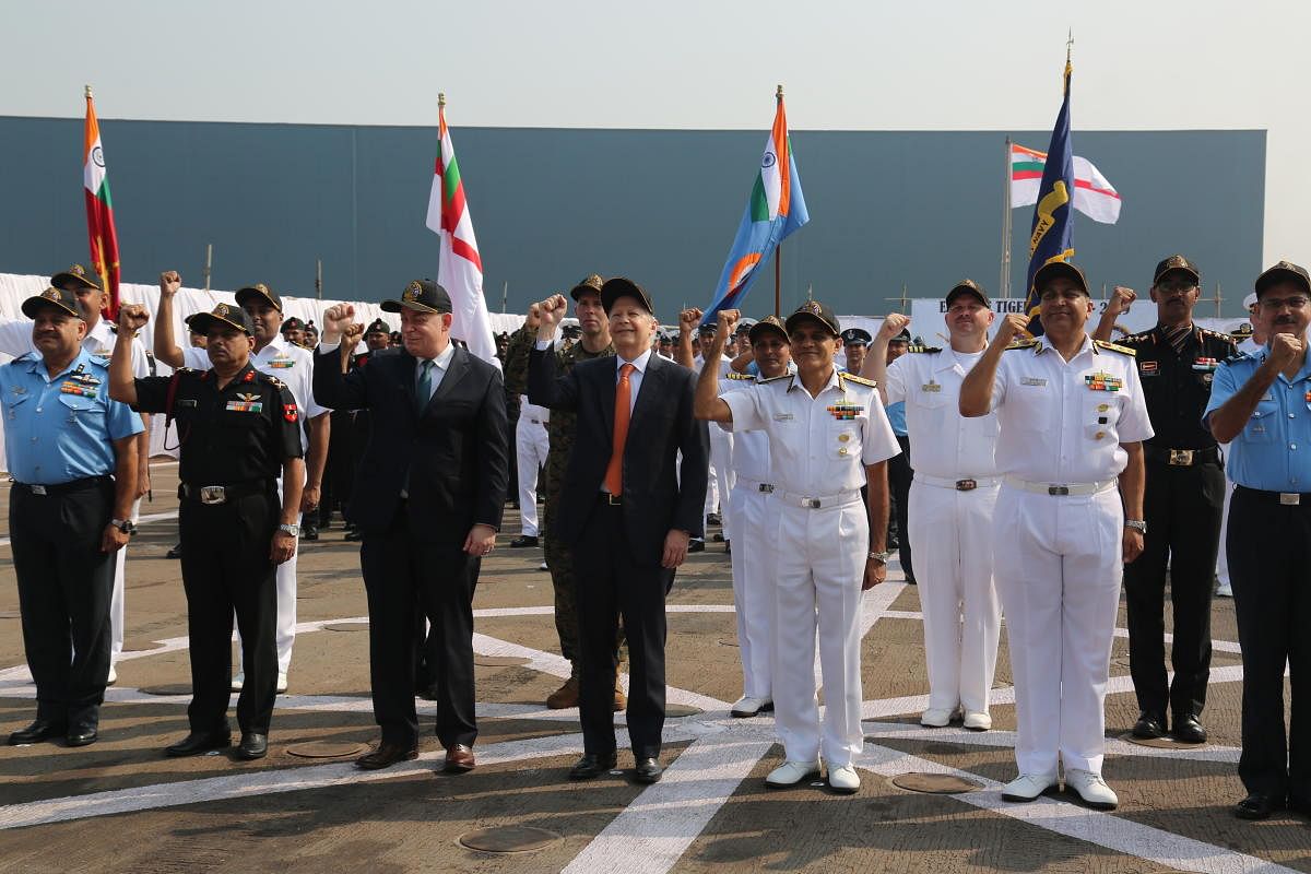 According to a US Consulate press statement, the maiden Tri-Services US-India Humanitarian Assistance and Disaster Relief (HADR) Amphibious Exercise, took place 13-21 November and represents the growing strategic partnership between the two countries.