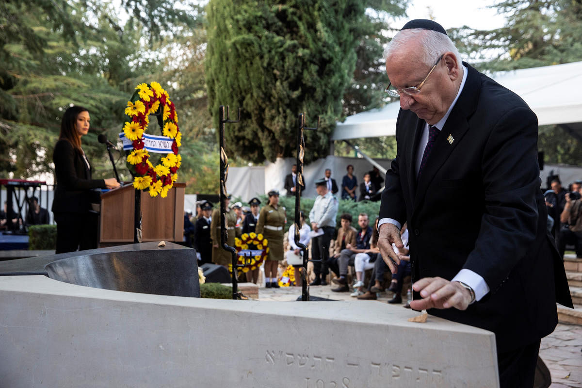 Israel's President Reuven Rivlin. (Reuters Photo)