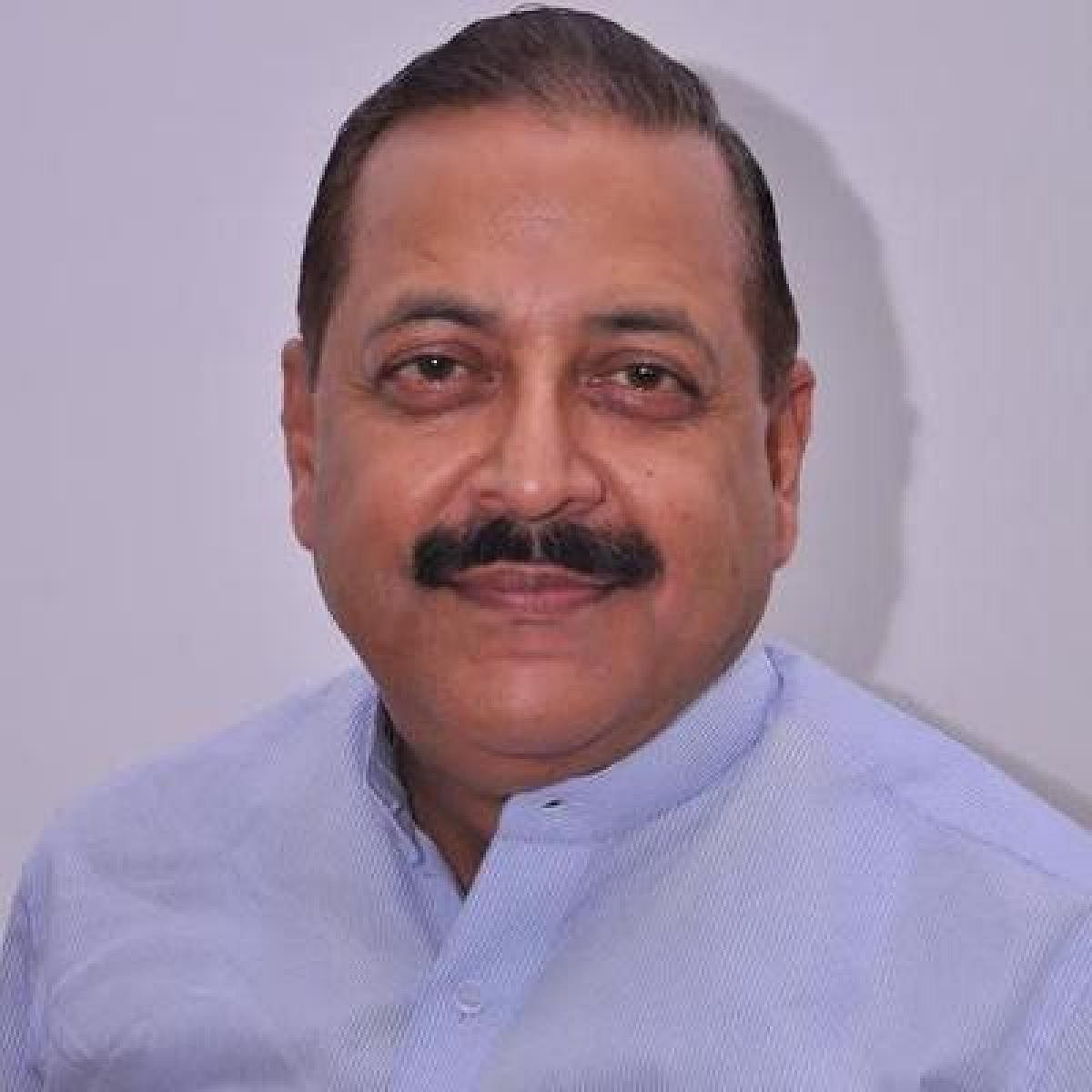 Union Minister of State for Department of Space Jitendra Singh
