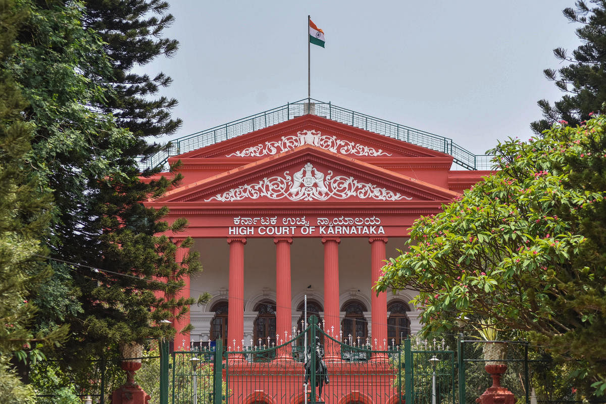 A single-judge bench comprising Justice G Narendra passed the interim order while hearing a writ petition filed by the accused, Basavaraj Muttagi, and others.