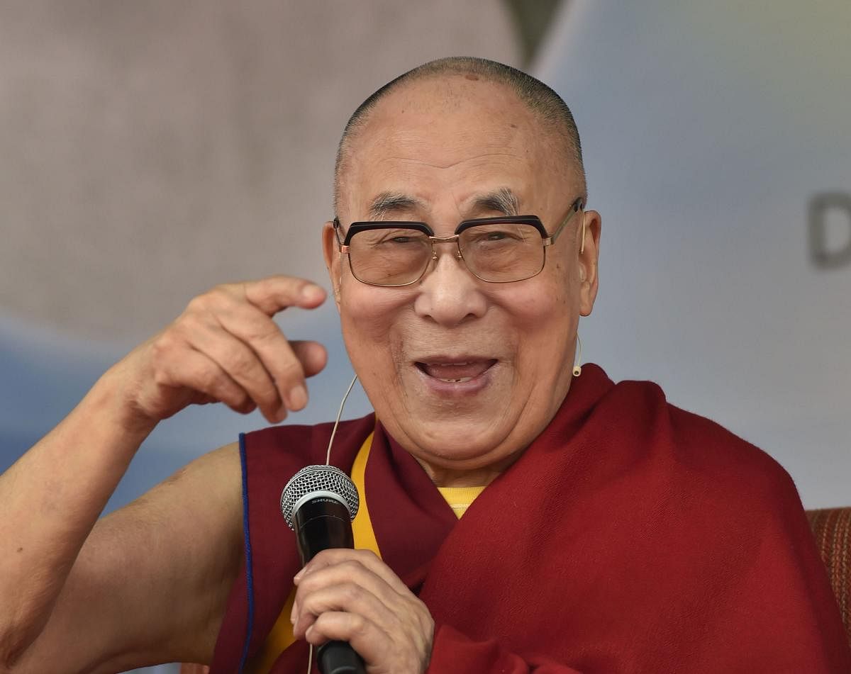 Tibetan spiritual leader the Dalai Lama. (PTI Photo)