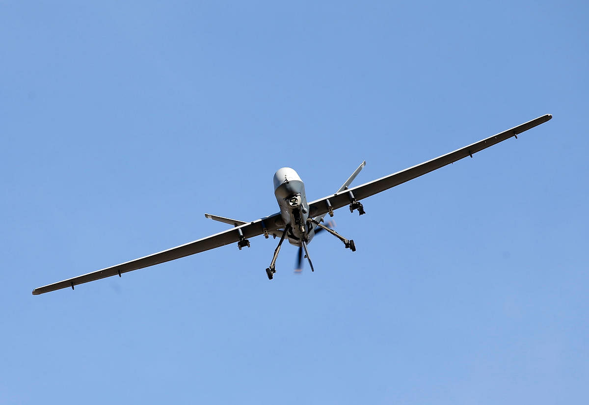 File AFP photo of MQ-9 Reaper remotely piloted aircraft 