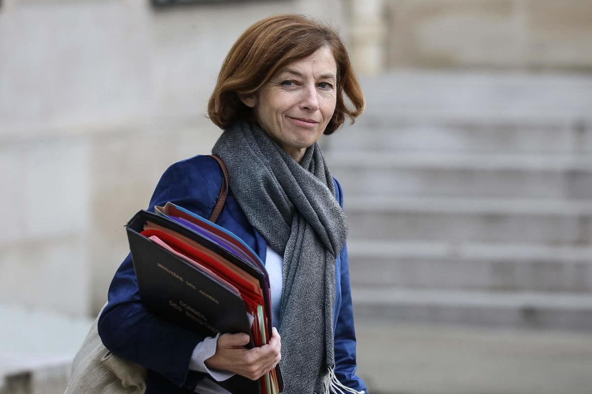 French Defence Minister Florence Parly. (AFP Photo)