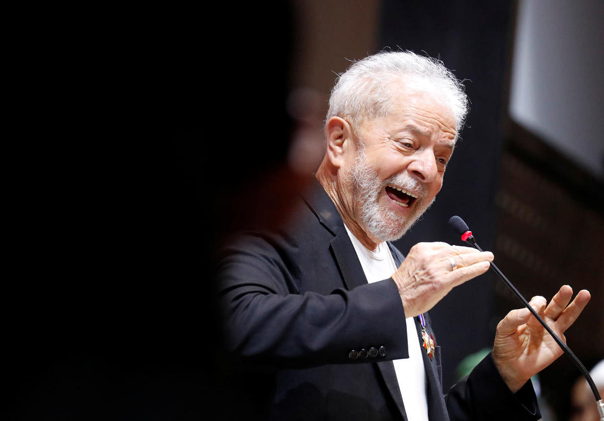 Former Brazilian President Luiz Inacio Lula da Silva. (Reuters Photo)
