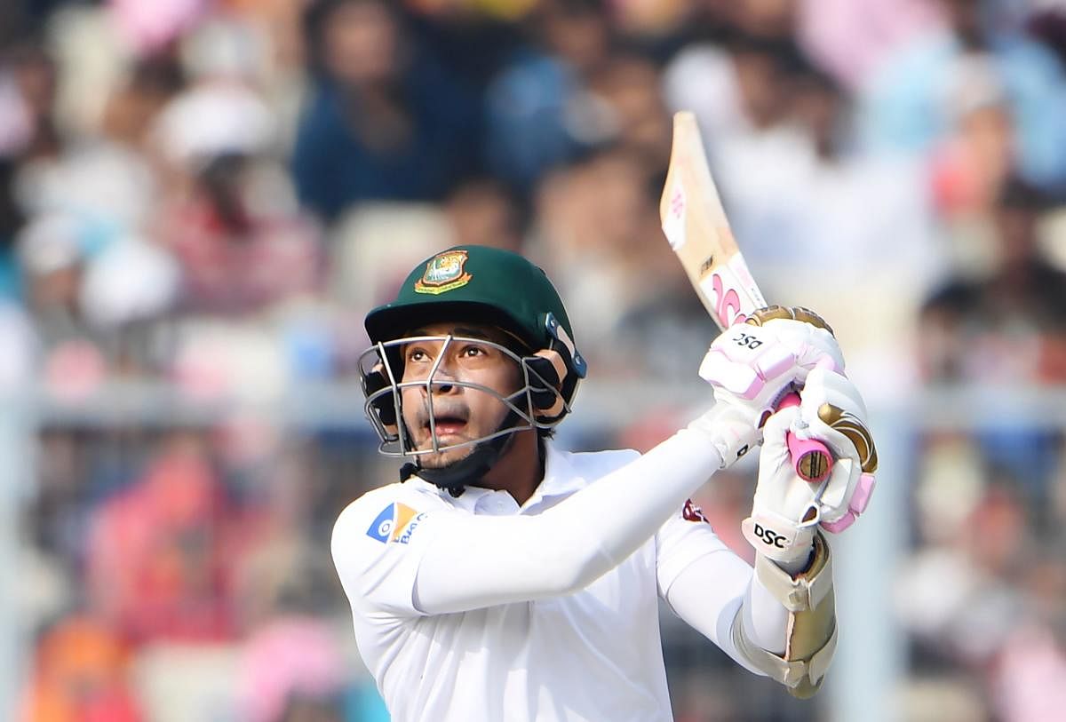 Barring Mushfiqur Rahim, none of the Bangladeshi batsmen managed to negotiate Indian bowlers. (AFP photo)