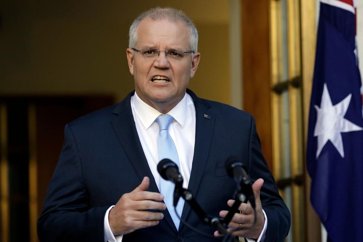 Australian Prime Minister Scott Morrison (AFP photo)