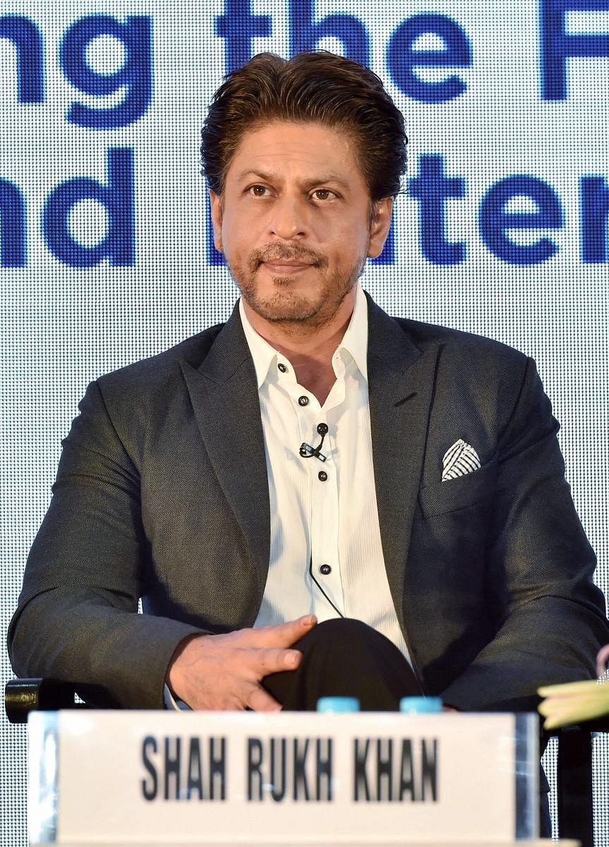 Superstar Shah Rukh Khan on Monday announced his next production, "Bob Biswas", featuring Abhishek Bachchan in the lead. Photo/PTI