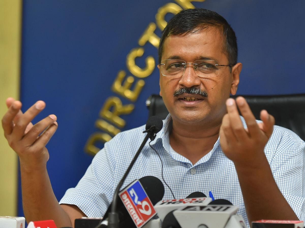 Kejriwal alleged that the BJP wants to regularise unauthorised colonies but does not want to grant registry. (PTI Photo)