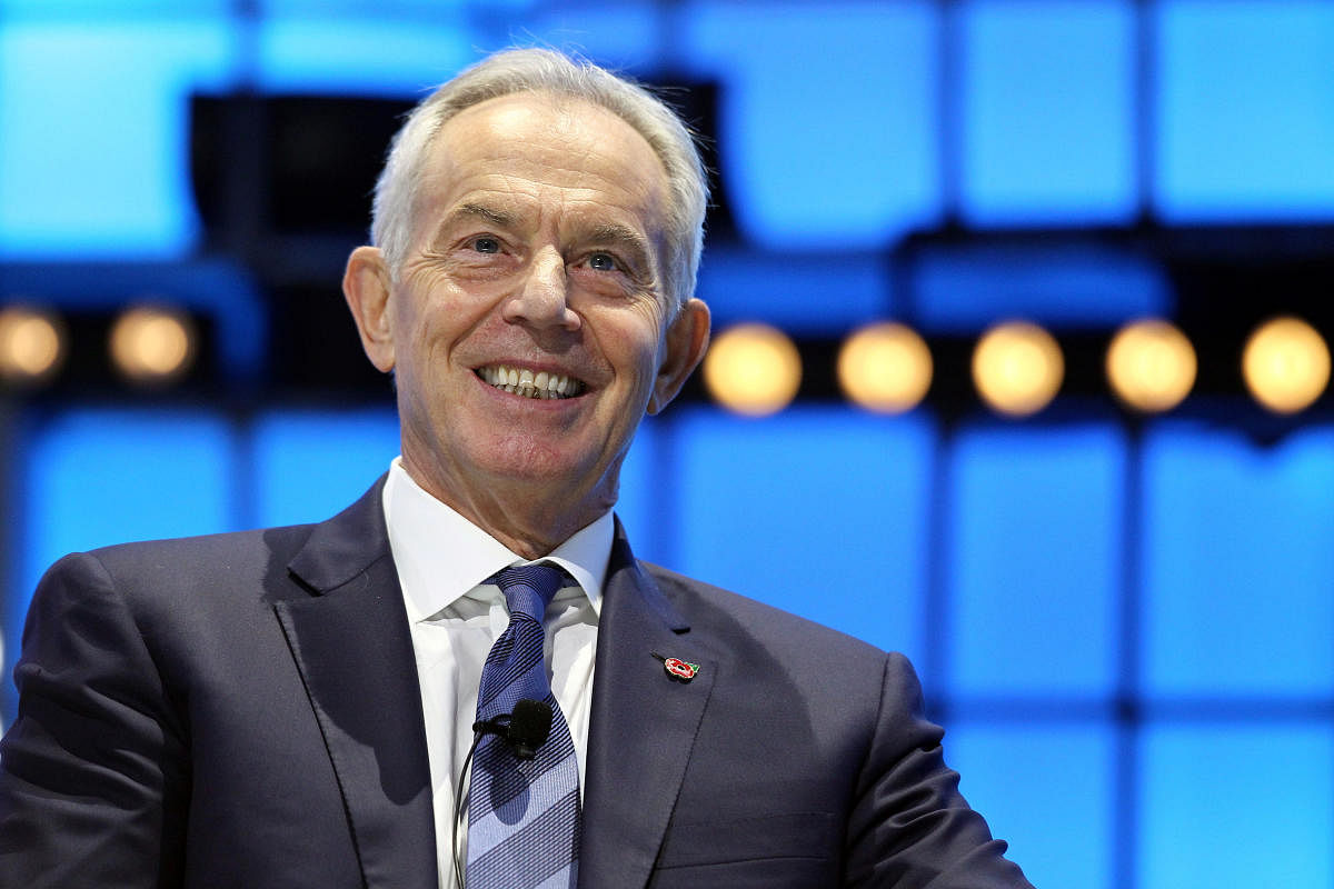 Britain's former Prime Minister Tony Blair. (Reuters photo)