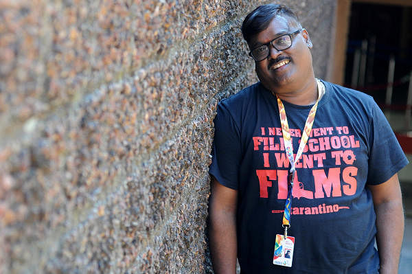 Film Director Dayal Padmanabhan at International Film Festilva India, Goa 2019. (DH Photo: Pushkar V)
