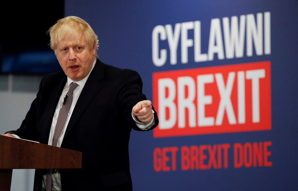 Britain's Prime Minister Boris Johnson. Reuters