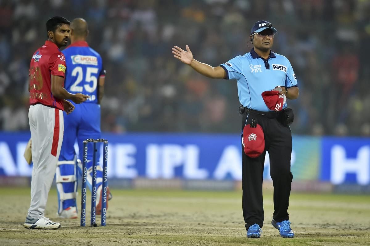 The umpiring in last season's IPL came under fire because of some controversial decisions. (PTI file photo)