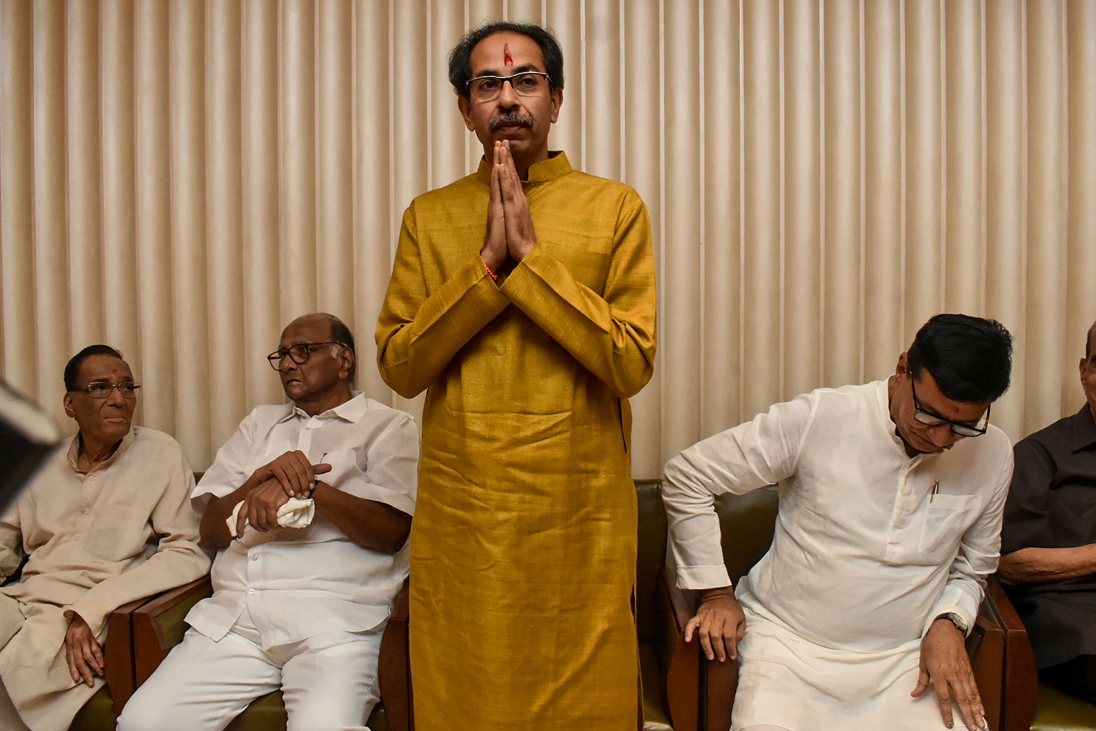 Shiv Sena Party's Uddhav Thackeray. (AFP Photo)