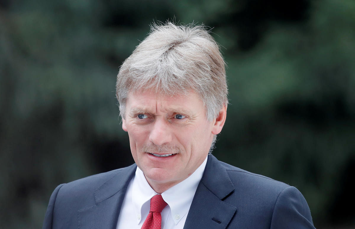  Kremlin spokesman Dmitry Peskov. (Reuters file photo)