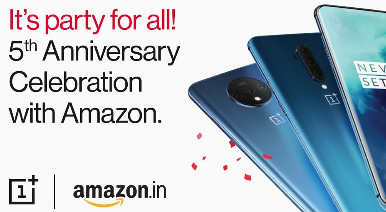 OnePlus 7T and OnePlus 7 Pro massive discounts on Amazon India (Picture Credit: OnePlus India/Twitter)