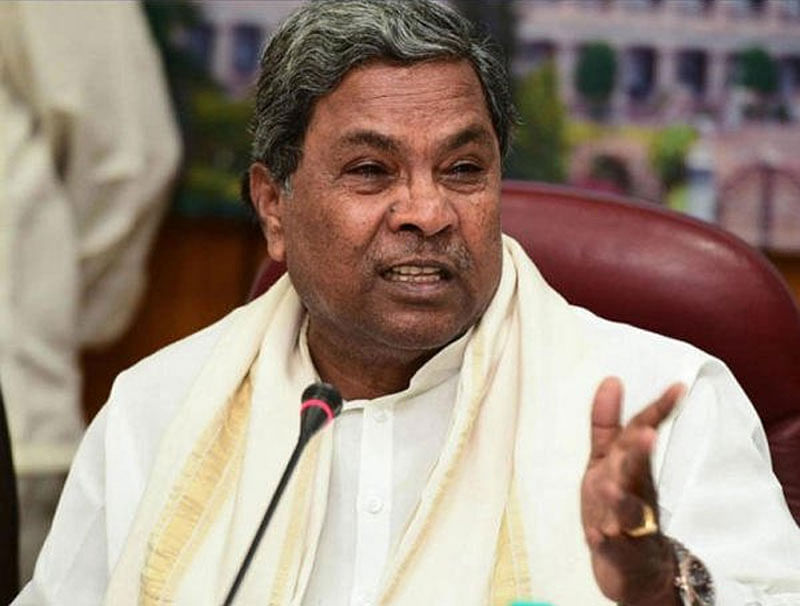 Former Karnataka chief minister Siddaramaiah. (DH Photo)