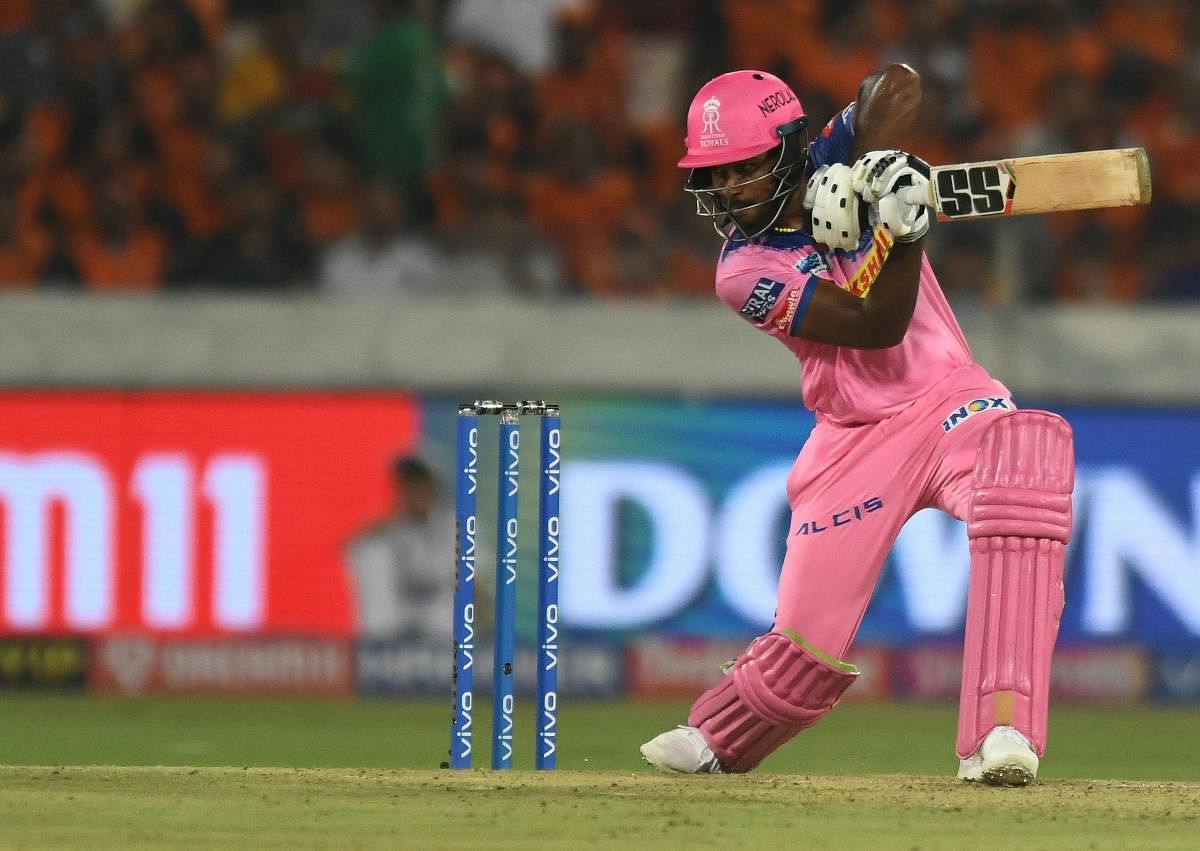  Sanju Samson in action during IPL. (AFP file photo)