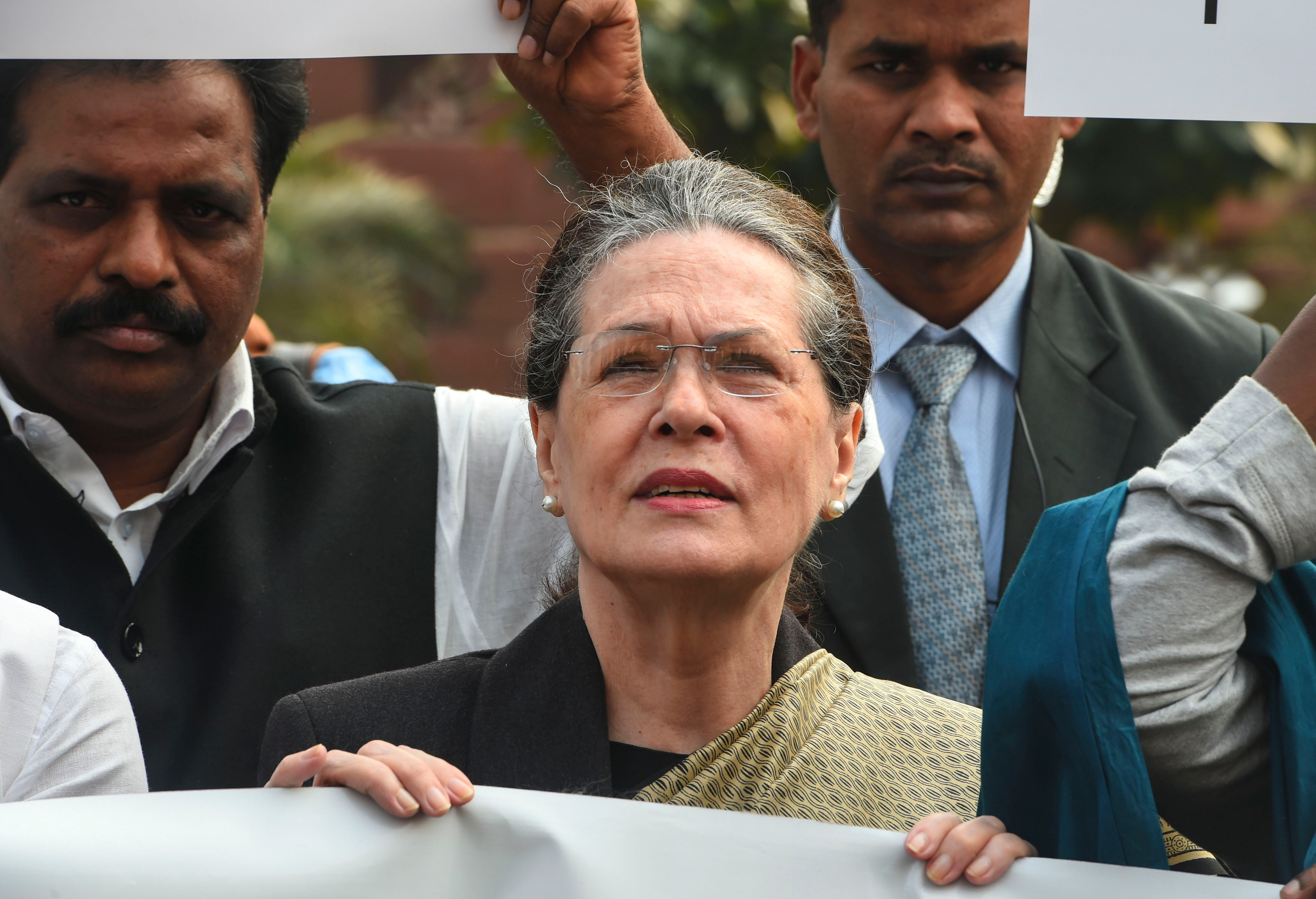 Sonia Gandhi also attacked the governor of the state, Bhagat Singh Koshyari, saying he had acted in an "unprecedented and reprehensible manner". (PTI Photo)