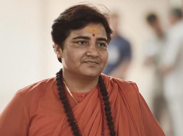 Bhopal MP Sadhvi Pragya Thakur. (PTI photo)