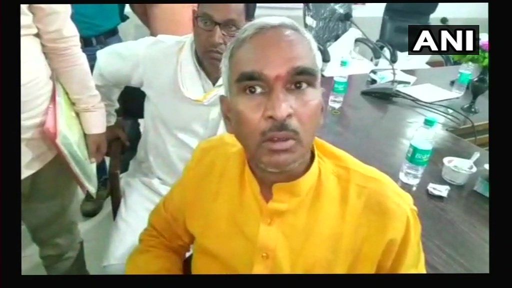 "Godse was not a terrorist. Those who are involved in anti-national activities are terrorists," Ballia MLA Surendra Singh told reporters on Thursday.