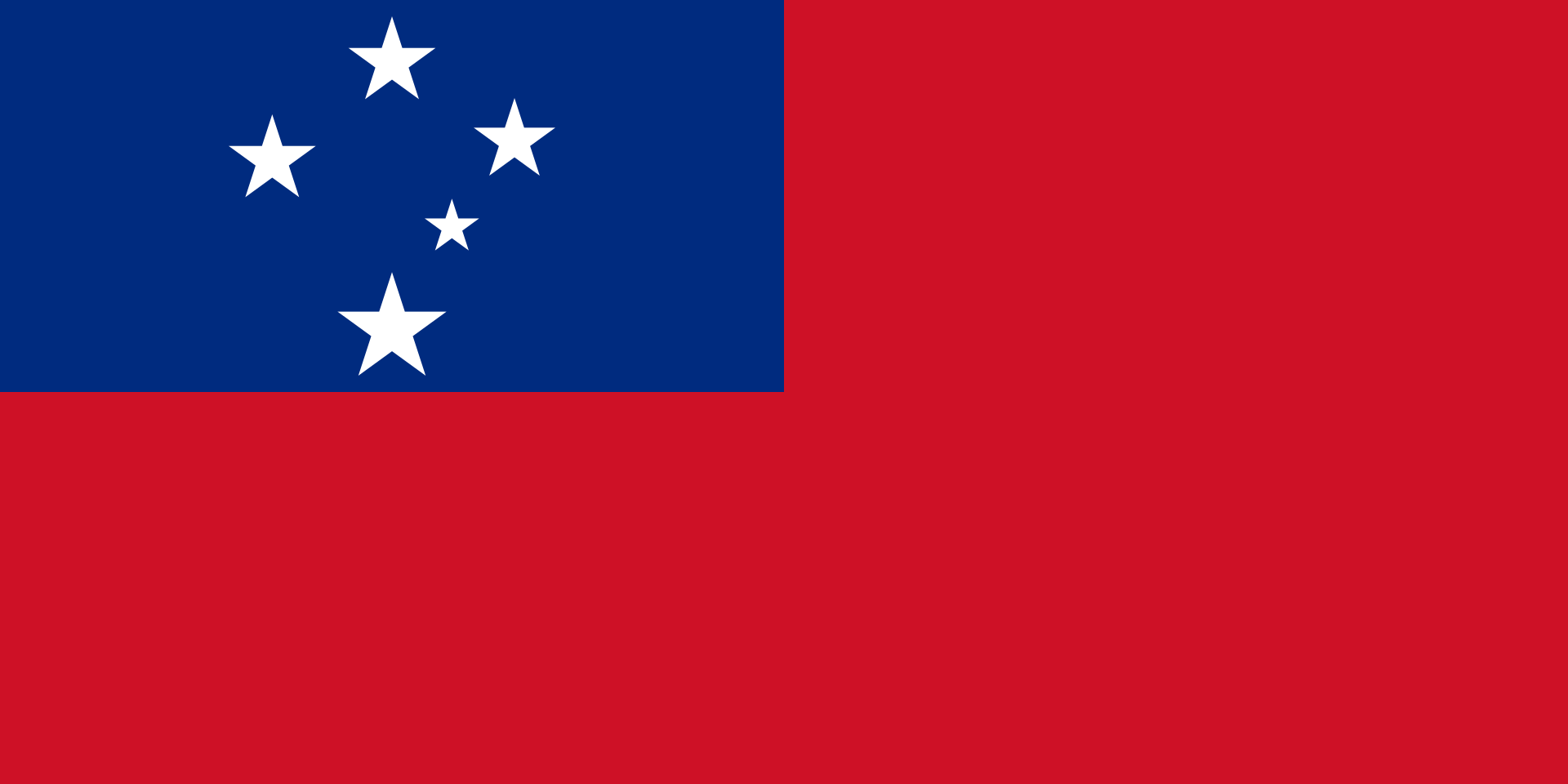 Flag of Samoa. (Wikimedia Commons Photo)