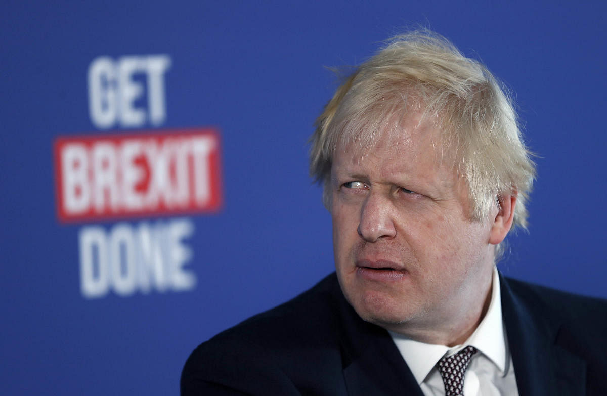 Johnson called for people to vote for a majority Conservative Party government on December 12 to get Brexit done by the January 31, 2020 deadline and put all related changes in motion thereafter. AP/PTI
