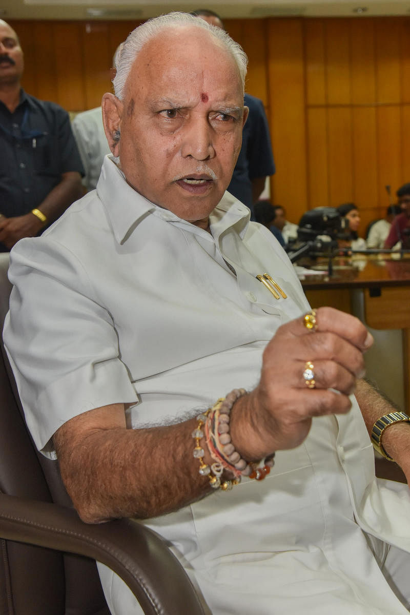 B S Yediyurappa