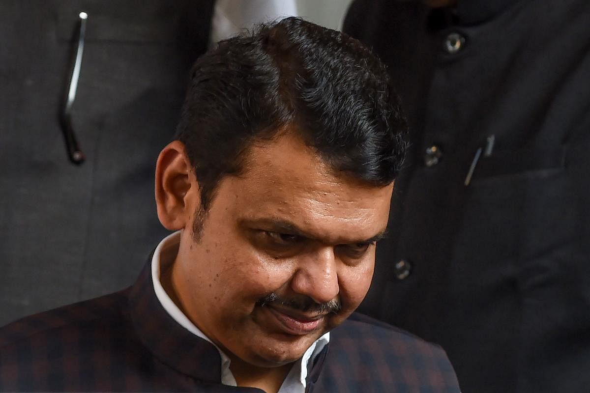 Fadnavis's wife Amrita works at a senior position in Axis Bank and their daughter also studies here. They had shifted to Mumbai after Fadnavis became Chief Minister in October 2014. (PTI Photo)
