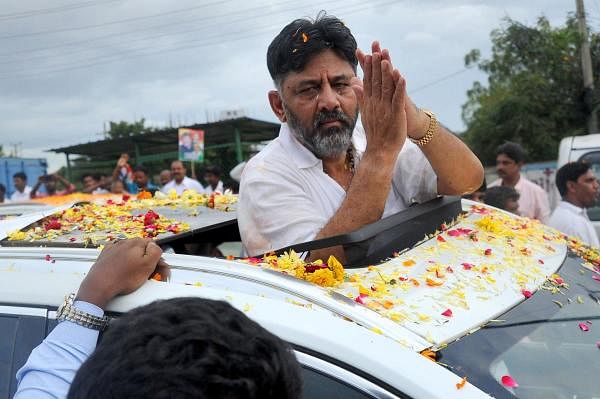 Former Minister and Senior Congress leade DK Shivakumar. (DH photo/Pushkar V)