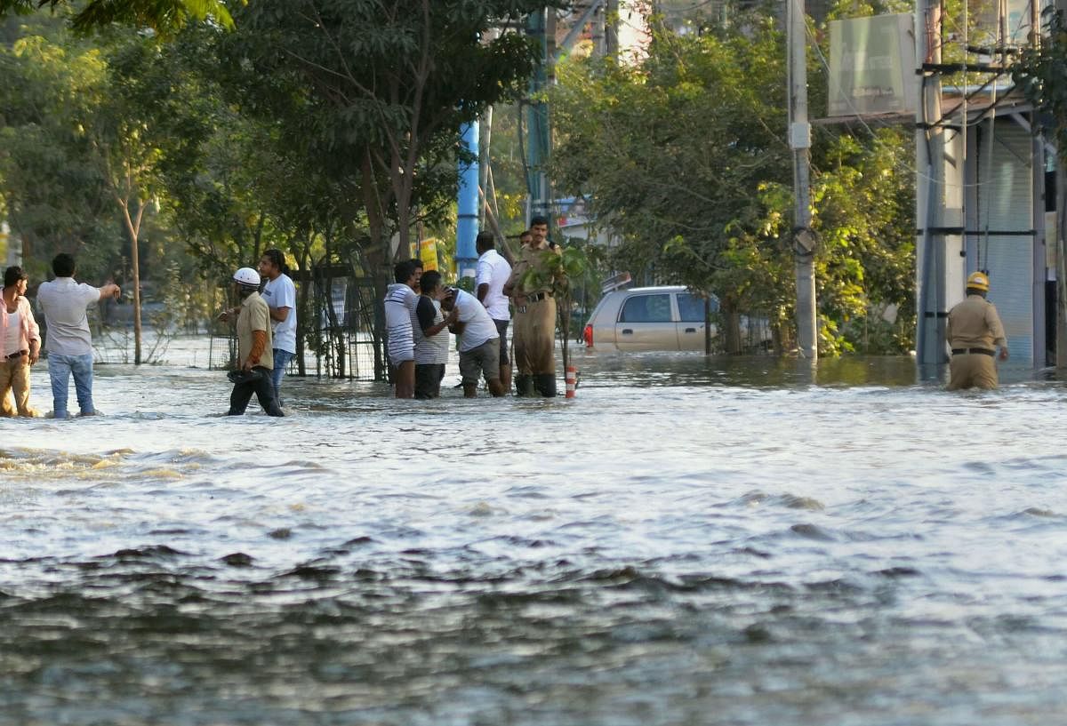 Hulimavu lake breach has brought forth a number of questions. (PTI file photo)