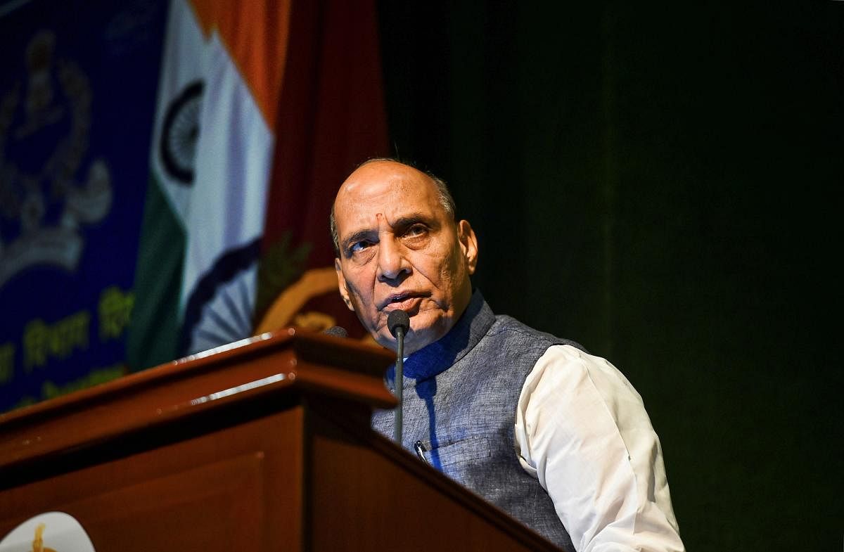 Defence Minister Rajnath Singh (Photo by PTI)