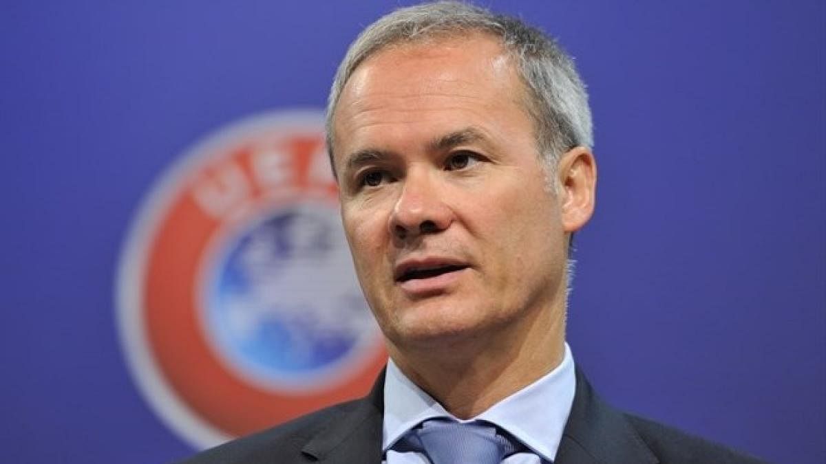 UEFA deputy general secretary Giorgio Marchetti.