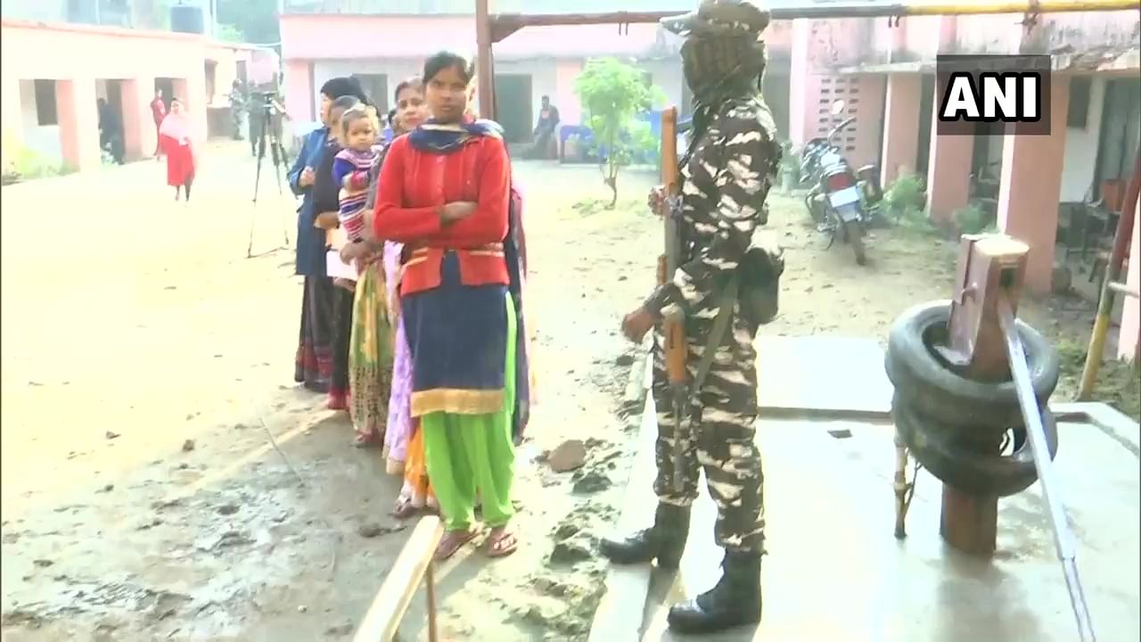 First phase of polls in Jharkhand's assembly elections. (ANI Photo)