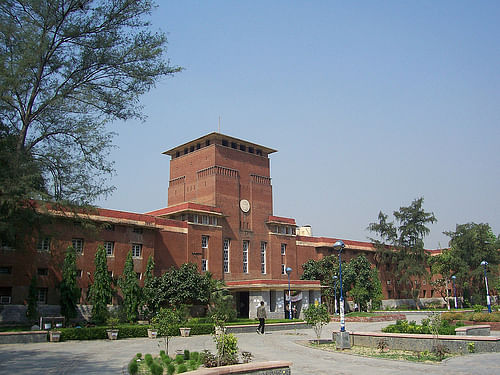 University of Delhi's main building, housed in former Viceregal Lodge. (Wikimedia Commons Photo)