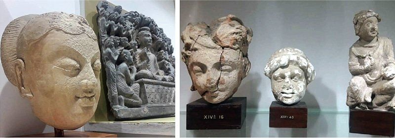 The sculpture from the period between the 3rd and the 4th century AD was discovered by the first Italian archaeological mission in Pakistan. (Photo: Twitter)