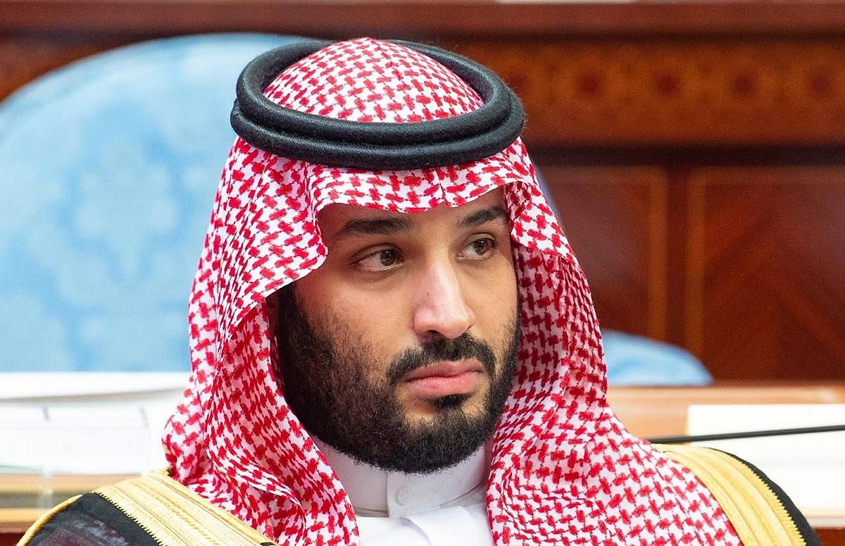 Crown Prince Mohammed bin Salman, the kingdom's de facto ruler, hailed it as a "unique opportunity" to shape international consensus AFP/Saudi Royal Palace/Bandar Al-Jaloud