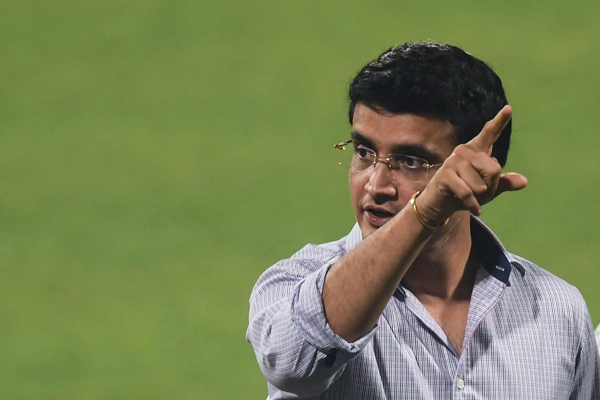 Board of Control for Cricket in India (BCCI) president Sourav Ganguly. (AFP file photo)