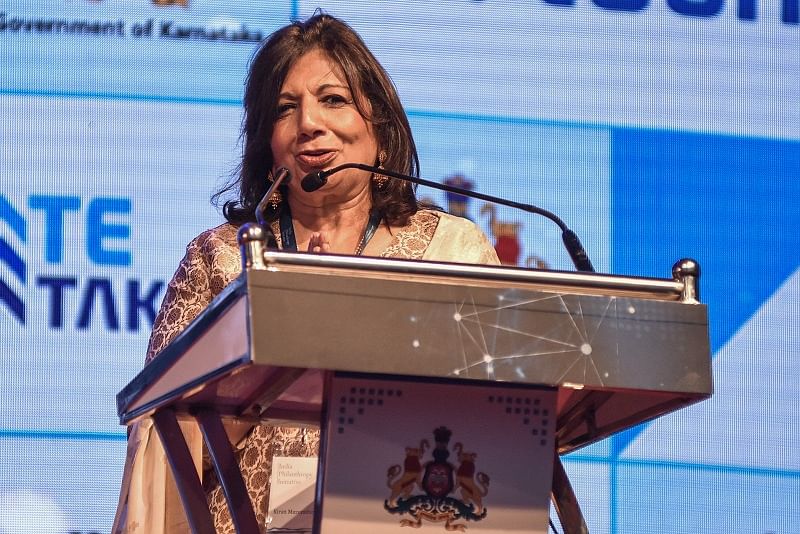 Kiran Mazumdar Shaw, Chairperson and MD, Biocon and Chairperson Vision Group BT. (DH Photo)