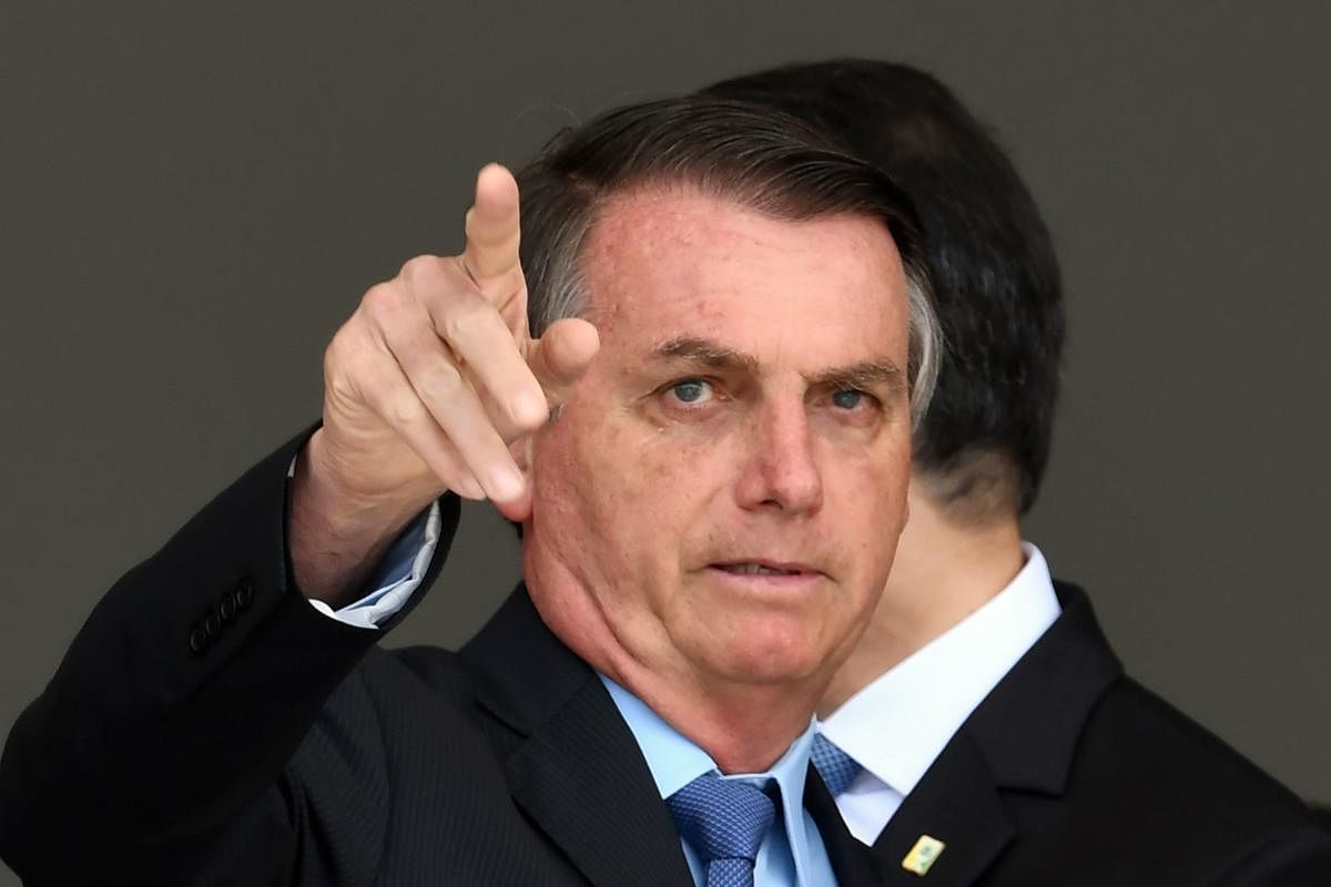 Brazilian President Jair Bolsonaro (AFP Photo)