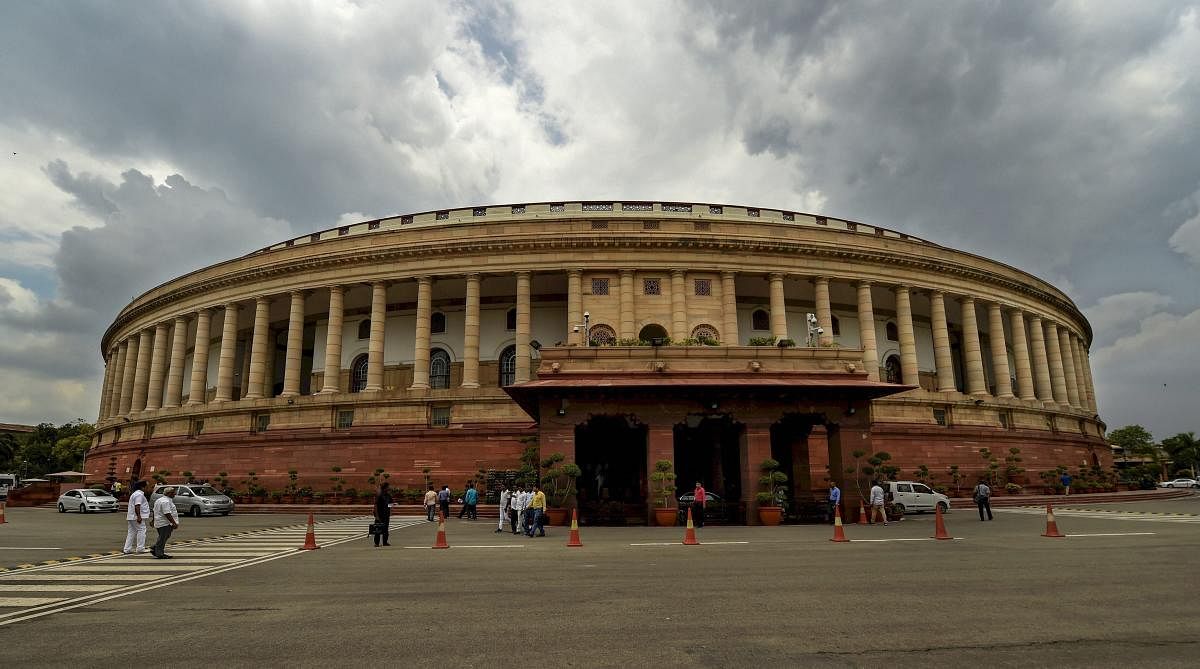 The Parliament House, New Delhi. PTI photo 