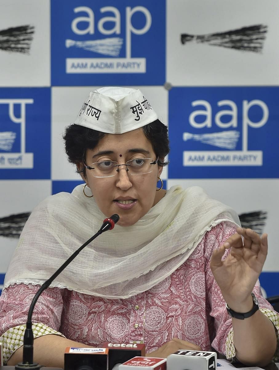 At a press conference, AAP spokesperson Atishi alleged that law-and-order situation in Delhi has deteriorated and cases of rape in the national capital have increased since Shah took charge of the Home Ministry. Photo/PTI