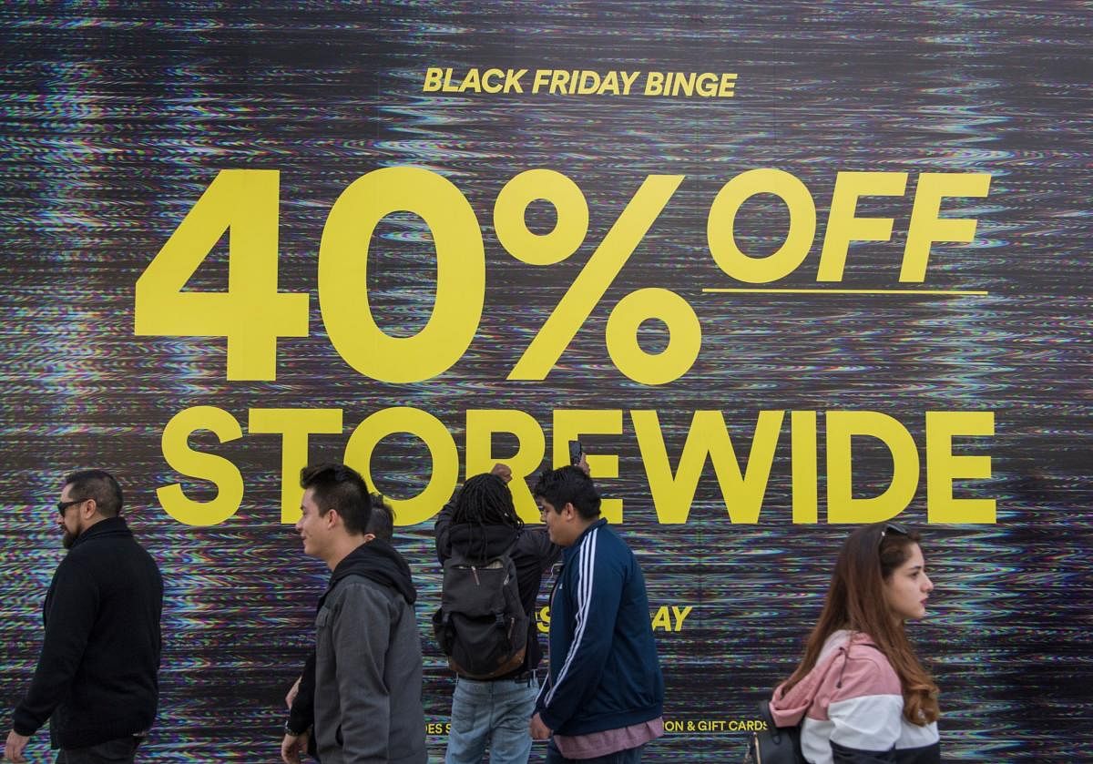 Black Friday sale. representative image,  AFP