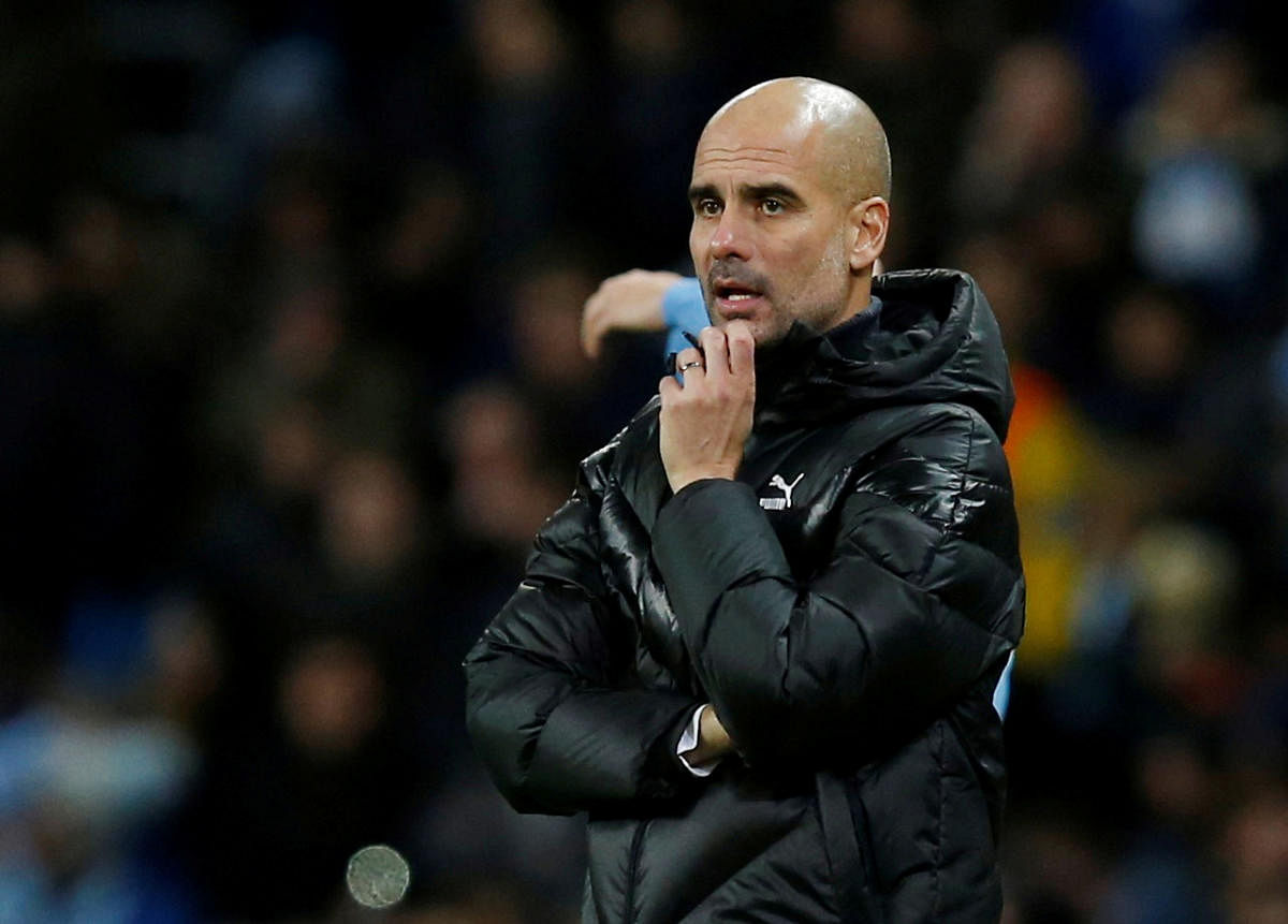 Pep Guardiola (Reuters photo)