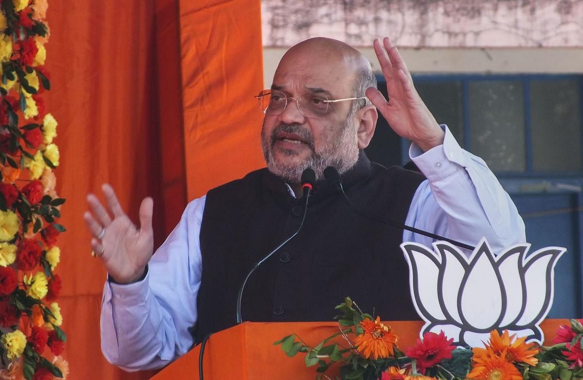 Union Home Minister and senior BJP leader Amit Shah. (PTI file photo)