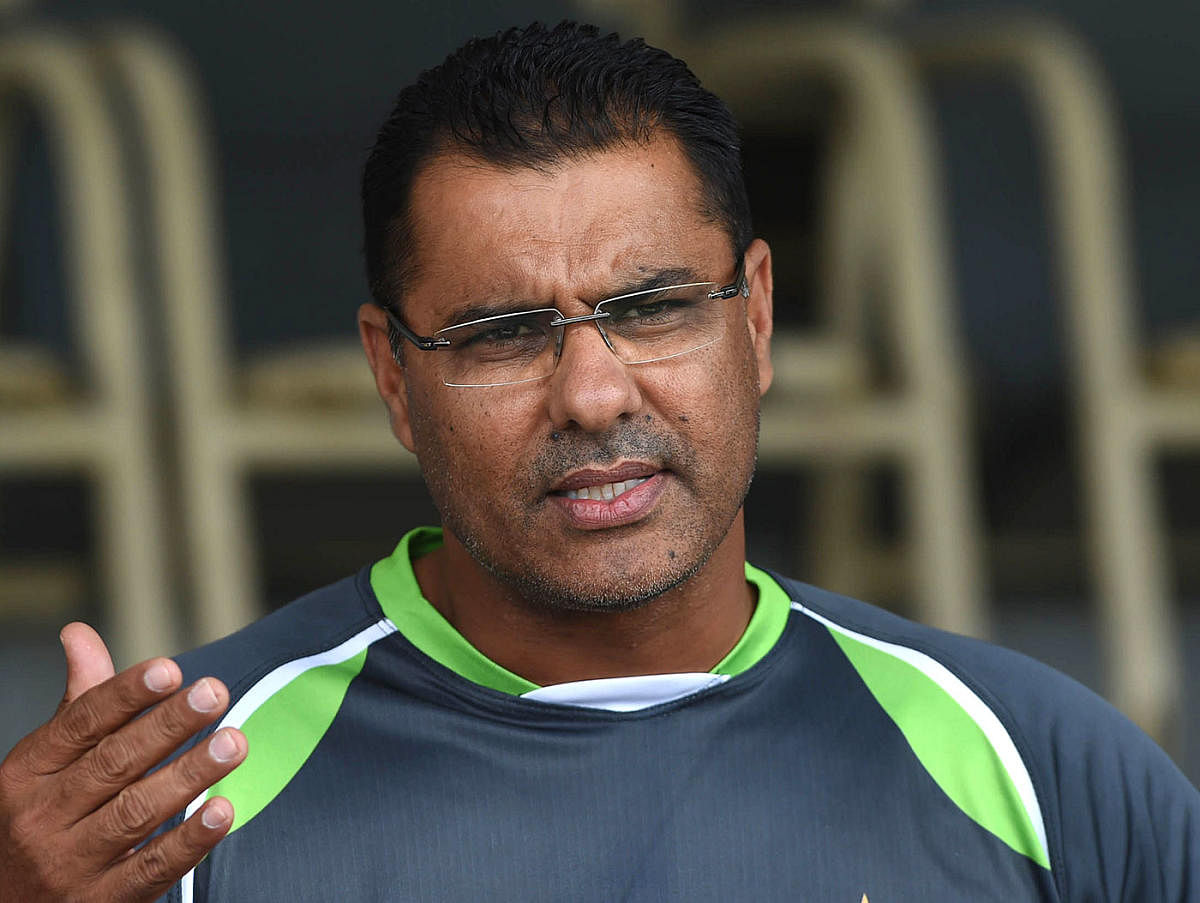 Waqar Younis. Photo by DH.